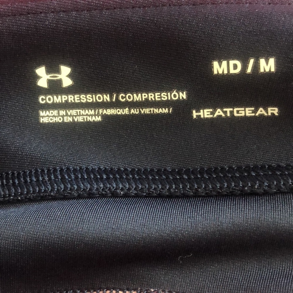 UNDER Armour Pink and Blue Leggings - Picture 3 of 4